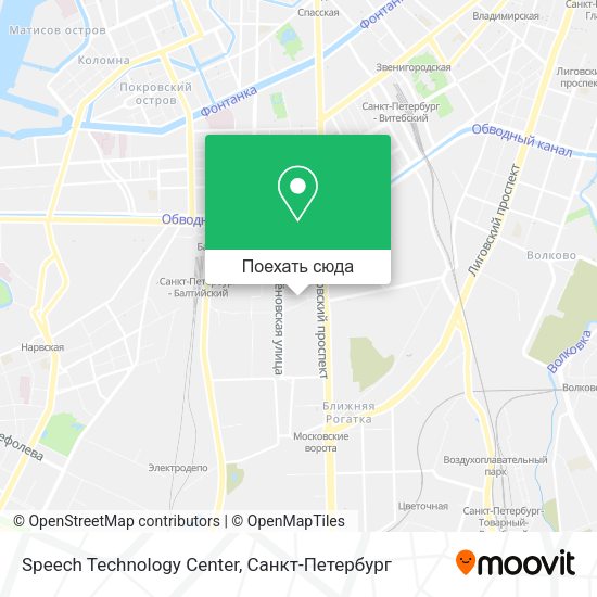 Карта Speech Technology Center