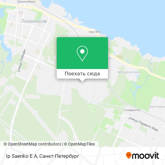 Карта Ip Saenko E A