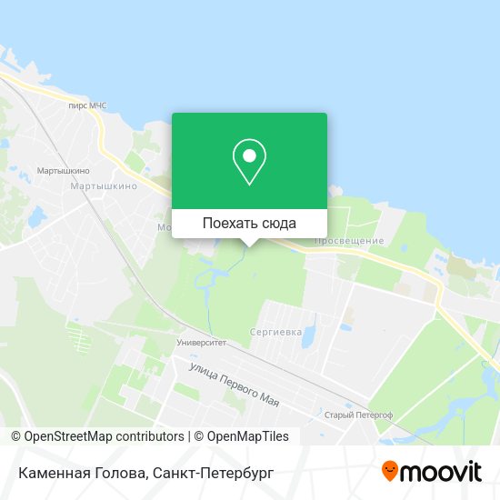 Карта Каменная Голова