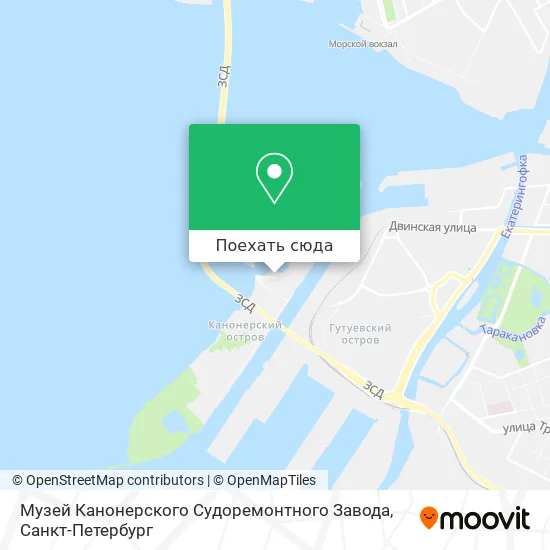 Карта Музей Канонерского Судоремонтного Завода