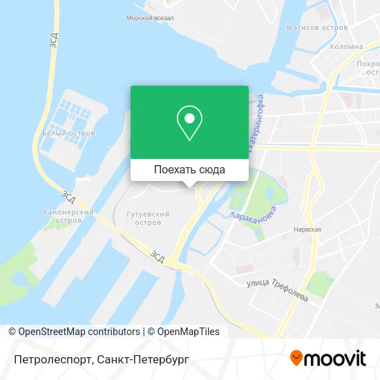 Карта Петролеспорт