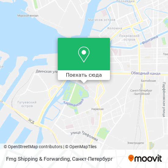 Карта Fmg Shipping & Forwarding