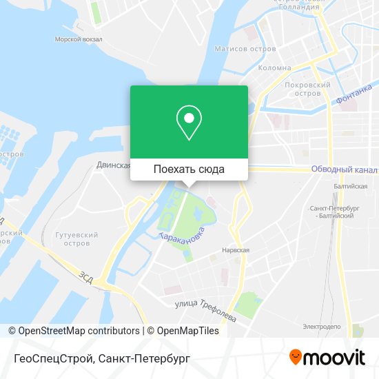 Карта ГеоСпецСтрой