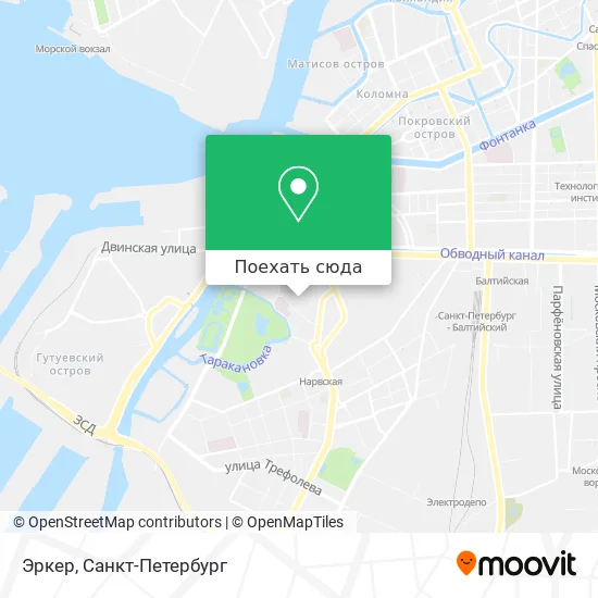Карта Эркер