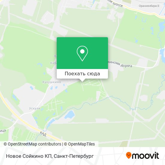 Карта Новое Сойкино КП