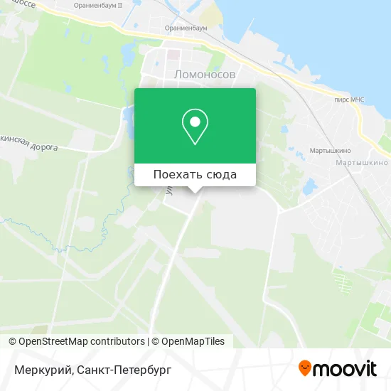 Карта Меркурий
