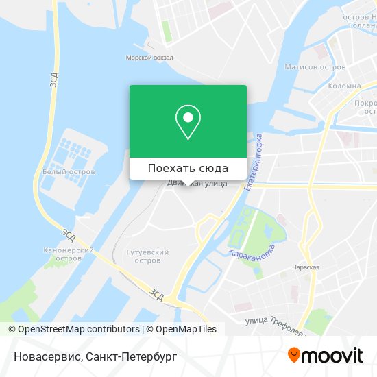 Карта Новасервис