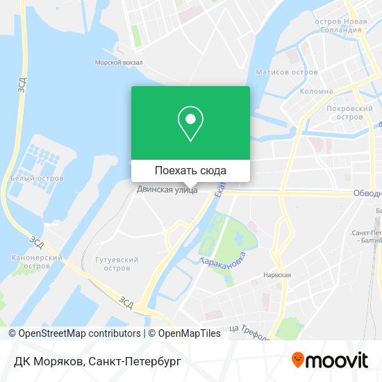 Карта ДК Моряков