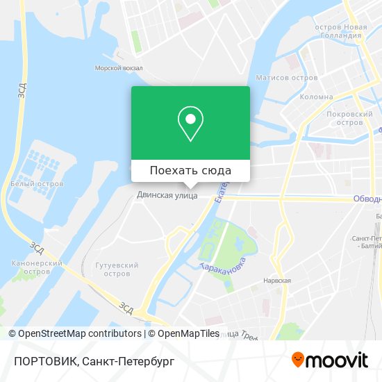 Карта ПОРТОВИК