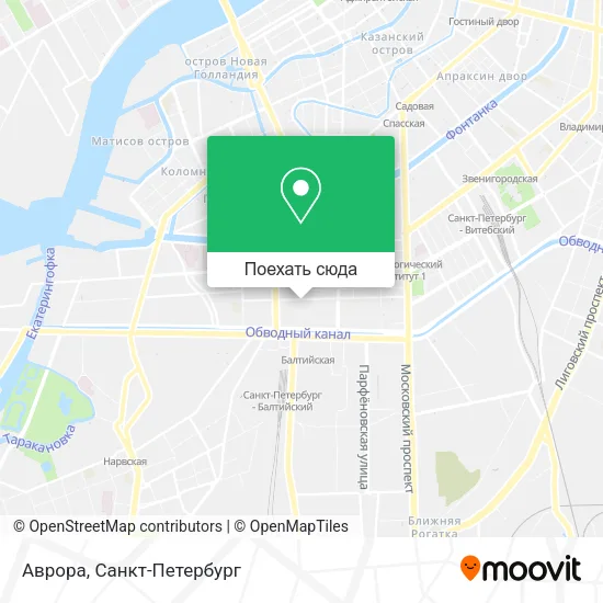 Карта Аврора