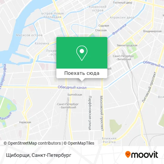 Карта Щиборщи