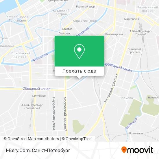 Карта I-Bery.Com