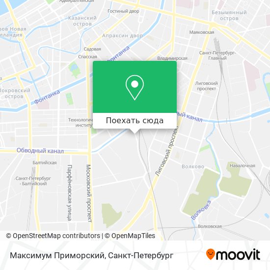 Карта Максимум Приморский