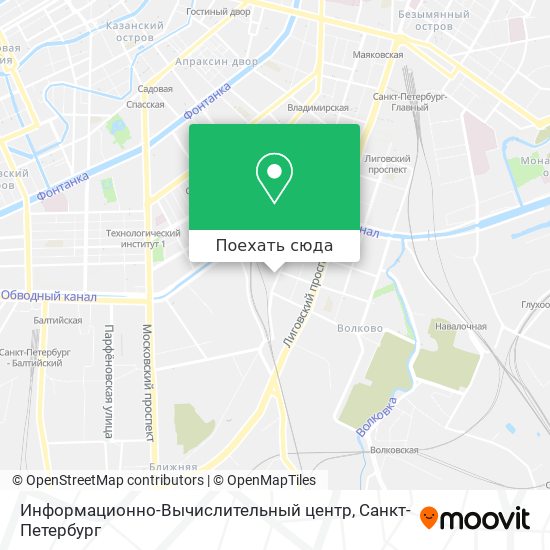 Карта Информационно-Вычислительный центр