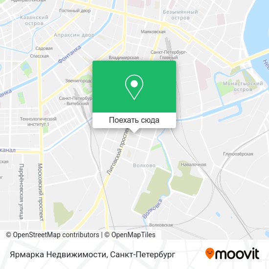 Карта Ярмарка Недвижимости