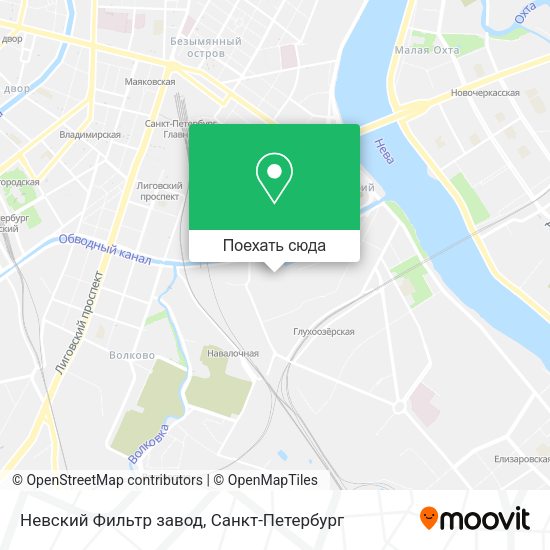 Карта Невский Фильтр завод