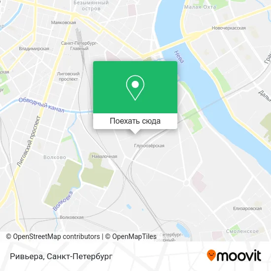Карта Ривьера