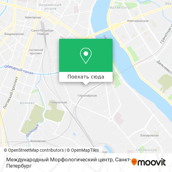 Карта Международный Морфологический центр