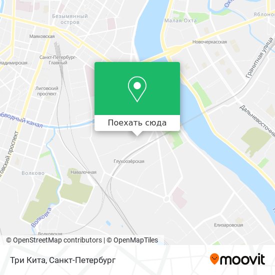 Карта Три Кита