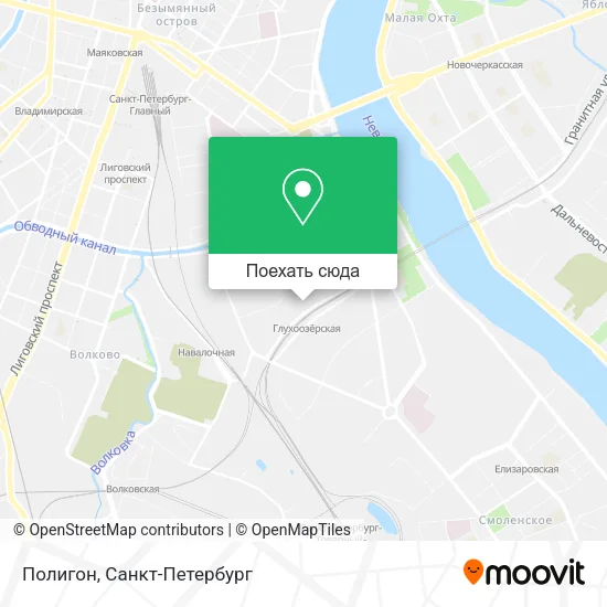 Карта Полигон