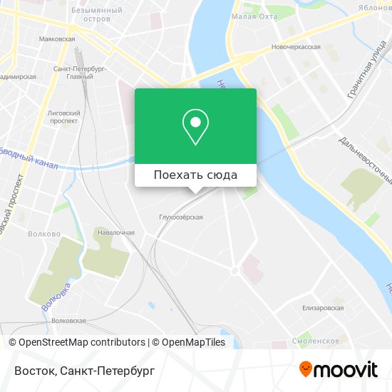 Карта Восток