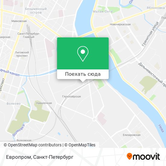 Карта Европром