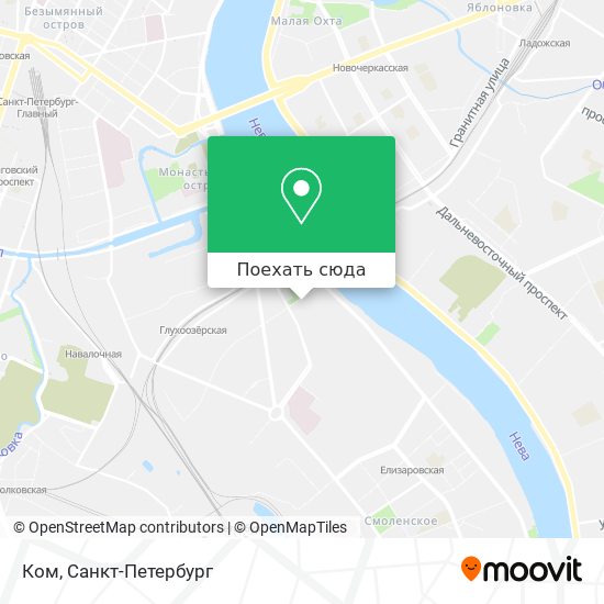 Карта Ком