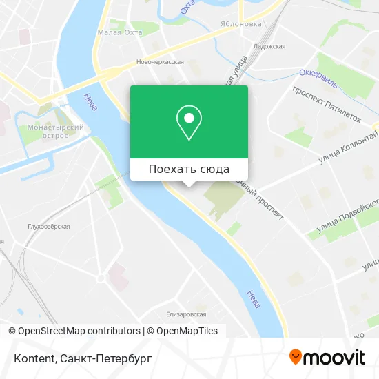 Карта Kontent