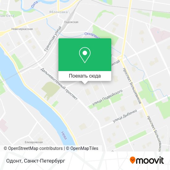 Карта Одонт