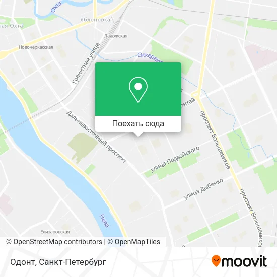 Карта Одонт