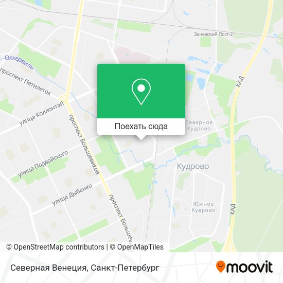 Карта Северная Венеция