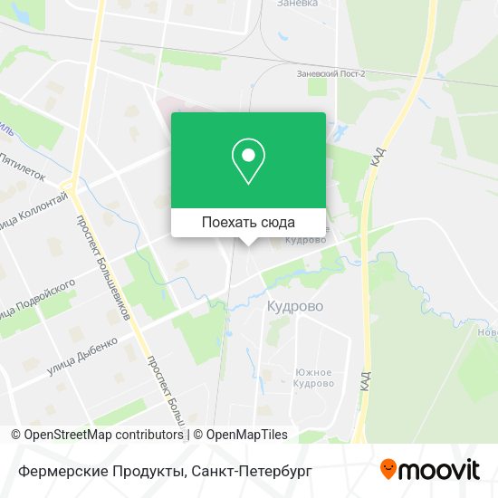 Карта Фермерские Продукты