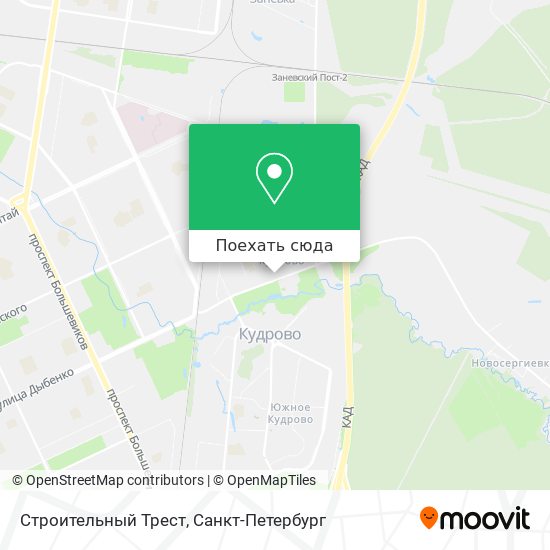 Карта Строительный Трест