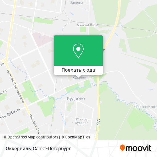 Карта Оккервиль