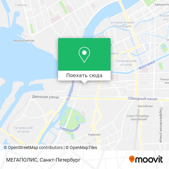 Карта МЕГАПОЛИС