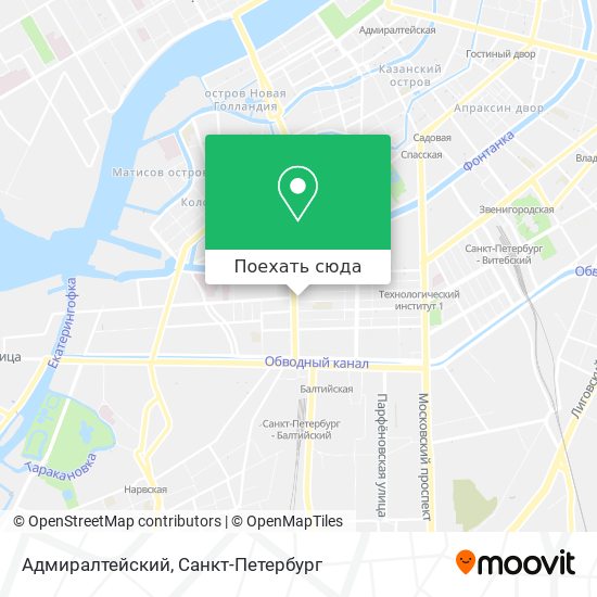 Карта Адмиралтейский