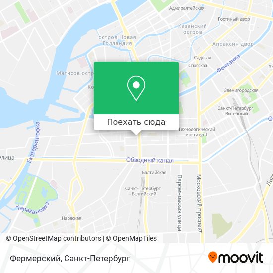 Карта Фермерский