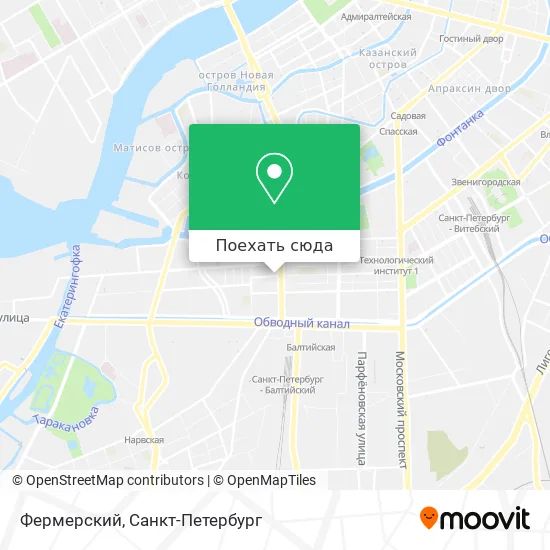 Карта Фермерский