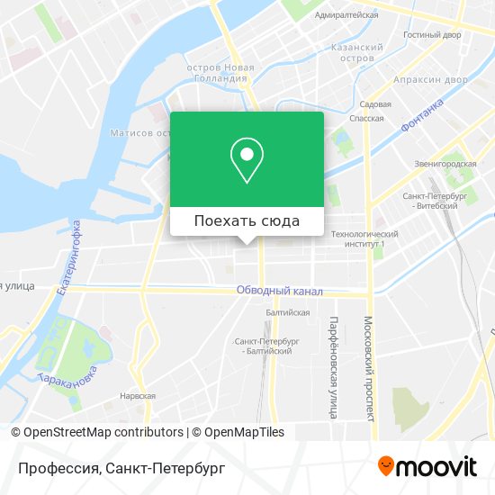 Карта Профессия
