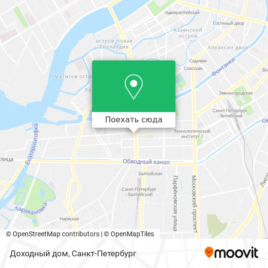 Карта Доходный дом