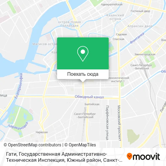 Карта Гати, Государственная Административно-Техническая Инспекция, Южный район