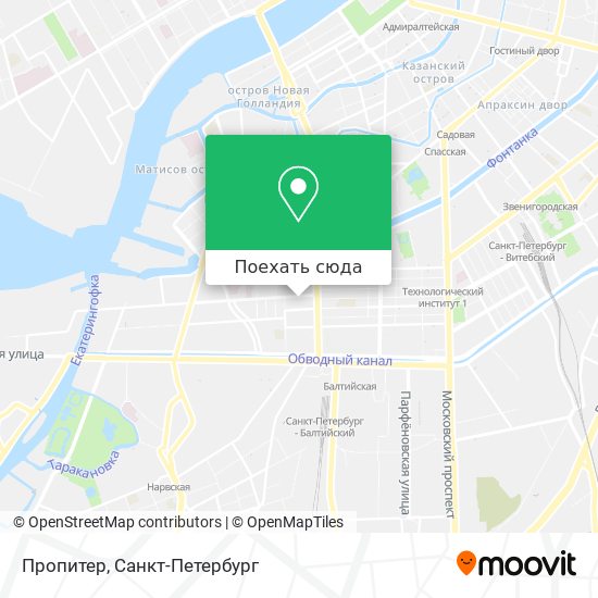 Карта Пропитер