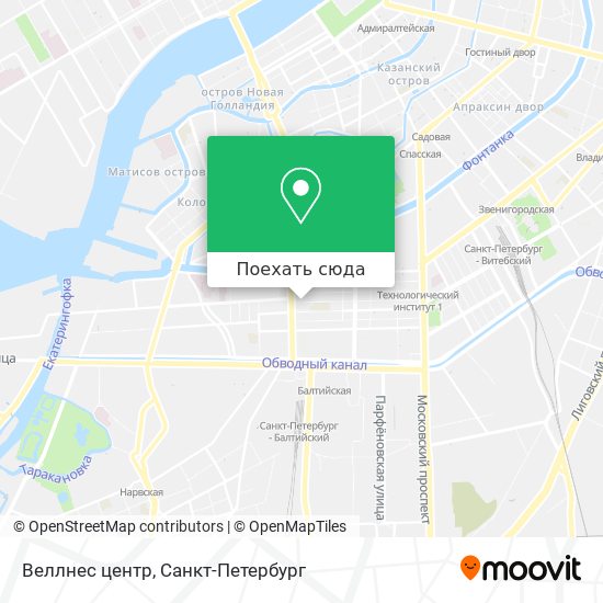 Карта Веллнес центр