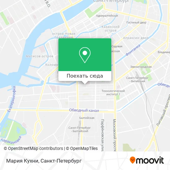 Карта Мария Кухни