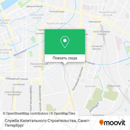 Карта Служба Капитального Строительства