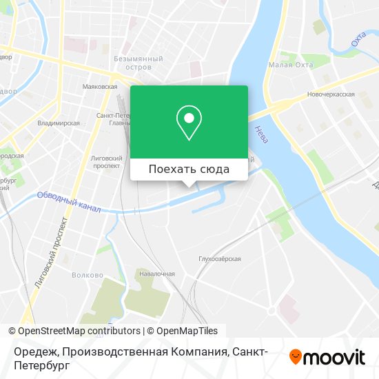 Карта Оредеж, Производственная Компания