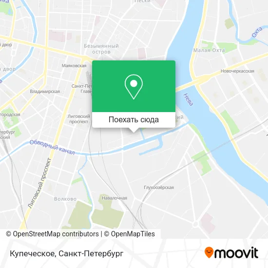 Карта Купеческое