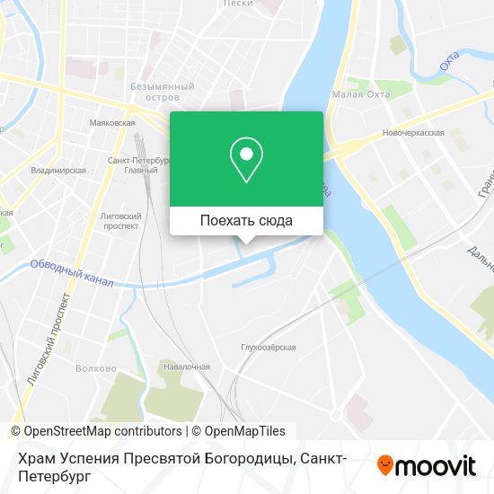 Карта Храм Успения Пресвятой Богородицы