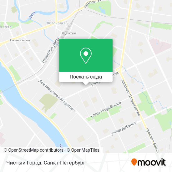 Карта Чистый Город