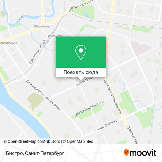 Карта Бистро